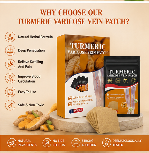 VAYORA™ Turmeric Varicose Veins Treatment for Legs Patch