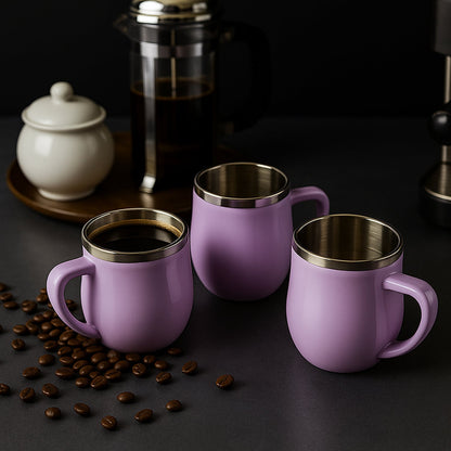 Insulated Stainless Steel Mug Set